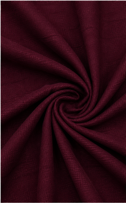 Burgundy Khadi Fabric